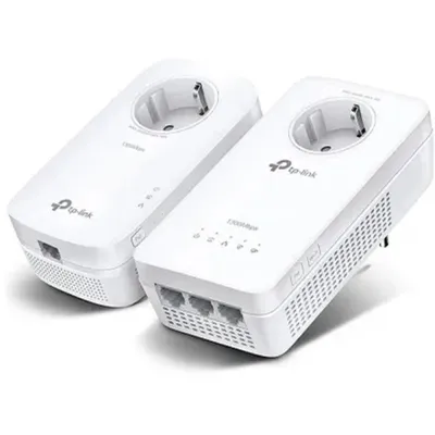 Powerline-адаптер TP-Link TL-WPA8631P KIT, AV1300, Wi-Fi, гигабитный