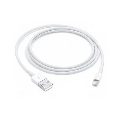 Кабель Apple Lightning to USB (1 м) MXLY2ZM/A, MFI, белый