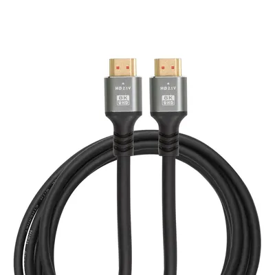 Bion Expert Кабель HDMI v2.1, 19M/19M, 3D, 8K UHD, экран, 3 м, черный [BXP-HDMIV21-3M]