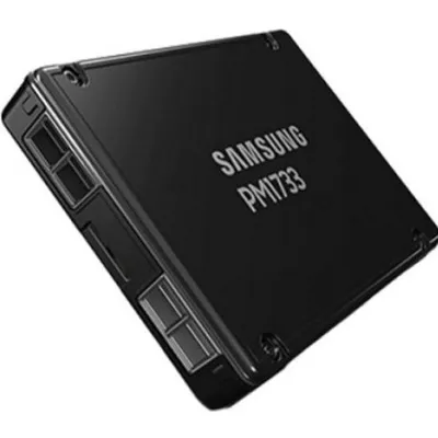 Диск SSD Samsung - PM1733 EVT2, серверный, 2.5" 15 мм, 7.68 ТБ, U.2 NVMe PCIe 4.0 x4, speed write-3800МБ/с read-7000МБ/с, TLC, MZWLR7T6HALA-00007