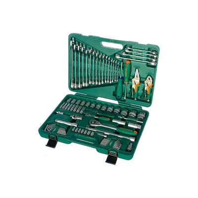 Набор инструмента JONNESWAY S04H52478S, 78 пр., 1/4" и 1/2" DR