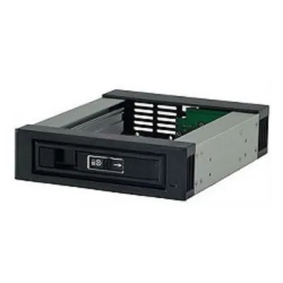 Опция к серверу Procase L3-101-SATA3-BK Hot-swap корзина 1 SATA3/SAS 6Gb, черный, с замком, hotswap aluminium mobie rack module (1x5,25) 1xFAN 40x15мм