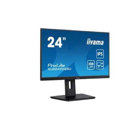 Монитор IIYAMA XUB2492QSU-B1, 23.8", IPS, WQHD, 100 Гц, 0.5 мс