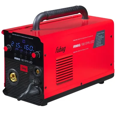 Сварочный полуавтомат FUBAG 646403, IRMIG 180 SYN LED, 180 А, 230 В