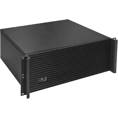 Корпус серверный Exegate - Pro 4U390-05, mITX, mDTX, mATX, ATX, 5х3.5", 2xUSB2.0, Rack, 4U, без БП, цвет чёрный, EX292258RUS