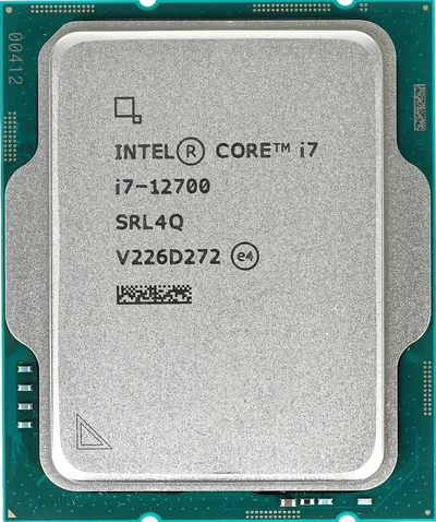 Процессор/ APU LGA1700 Intel Core i7-12700 (Alder Lake, (8P+4E)C/(16P+4E)T, 2.1/4.8GHz, 25MB, 65/180W, UHD Graphics 770) OEM