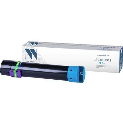 Лазерный картридж NV Print NV-106R01511C, Cyan, для Xerox Phaser 6700, 5000 стр