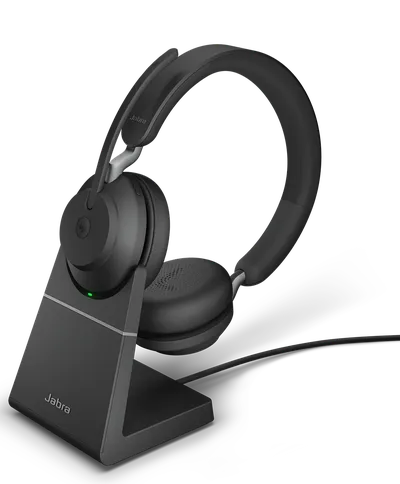 Гарнитура Jabra Гарнитура беспроводная Jabra Evolve2 65, Link380c MS Stereo Stand Black (26599-999-889)