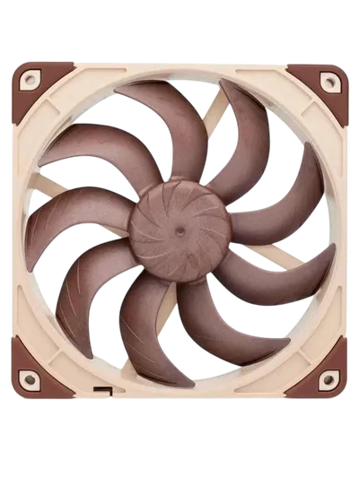 Кулер для корпуса/ Case Cooler Noctua NF-A14x25 G2 PWM chromax.black.swap (140x140x25mm, 4-pin PWM, 91.58FM, 24.8dBA, 1500RPM, Black)
