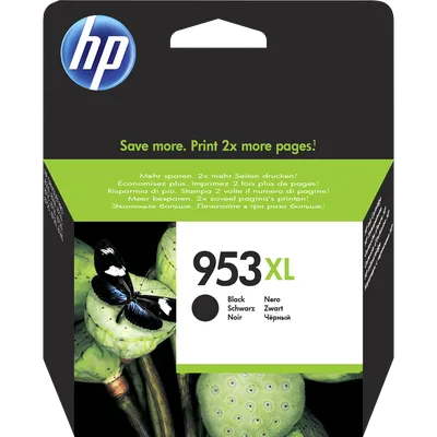 L0S70AE - 953XL Black Original Ink Cartridge for OfficeJet  Pro 8710/8715/8720/8725/8730/7740/8210/8218, up to 2000 pages