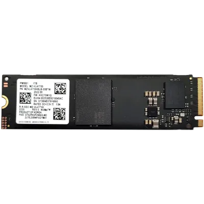 Твердотельный накопитель/ Samsung SSD PM9B1, 1024GB, M.2(22x80mm), NVMe, PCIe 4.0 x4, R/W 3600/3000MB/s, IOPs 500 000/420 000 (12 мес.)