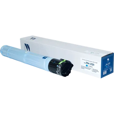 Картридж лазерный NVPrint совместимый NV-TN-221 Голубой для Konica Minolta bizhub C227/C287 (21000k)