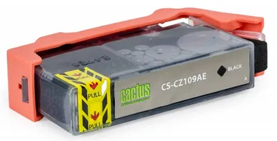 Картридж Cactus CS-CZ109AE, чёрный, для HP DJ IA