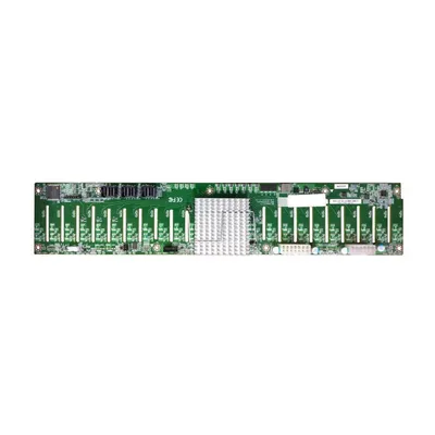 Объединительная плата (Backplane) AIC PN:BBP-HD20036AA01 для подкл-я до 24-х накопителей SATA 2.5" Customer PN: BBP-HD00036AA01