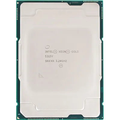 Процессор/ CPU LGA4189 Intel Xeon Gold 5315Y (Ice Lake, 8C/16T, 3.2/3.6GHz, 12MB, 140W) OEM (clean pulled)