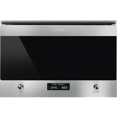 Микроволновая печь SMEG MP322X1, встраиваемая, 22 л, 850 Вт, гриль