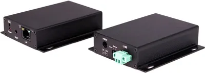 Удлинитель Ethernet (передатчик TA-IP+приемник RA-IP) OSNOVO TA-IP+RA-IP Удлинитель Ethernet (VDSL), (комплект передатчик+приёмник); расстояние передачи Ethernet до 3000м по витой паре; скорость передачи 146 Мбит/с (15м)б 134 Мбит/с (300м), 52 Мбит/с (90