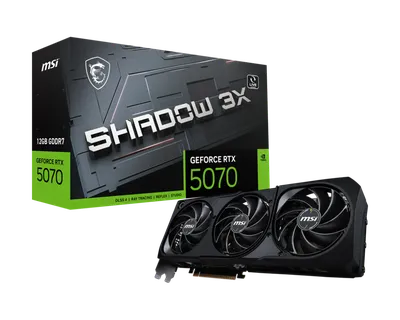Видеокарта MSI GeForce RTX 5070 12G  SHADOW 3X OC
