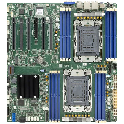 Материнская плата для сервера VEGA, EATX, Dual Intel Xeon Gen.4/Gen.5, DDR5 x16/ Mainboard (PCBA) VEGA, EATX, Dual Intel Xeon Gen.4/Gen.5, TDP 350W, DDR5 *16, CXL 1.1, PCIE5.0x16 *5, PCIE5.0x8 *1, M.2 SLOT *2, MCIOx8 *3, SLIMLINEx8 *1