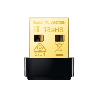 Адаптер Wi-Fi/ 150Mbps Wireless N Nano USB Adapter, Nano Size, Realtek, 2.4GHz, 802.11n/g/b, QSS button, autorun utility