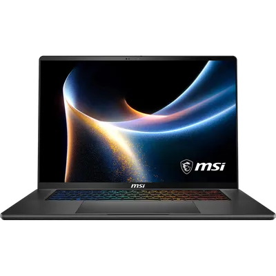 Ноутбук MSI Stealth 16 AI+ B3WI-012RU - 16", 2560x1600 (WQXGA), Intel Core Ultra 9 386H 2100MHz 32 ГБ 1 ТБ, nVidia GeForce RTX 5080 Mobile 16GB, Bluetooth, Wi-Fi, чёрный, Windows 11 Home 64, 9S7-263111-012