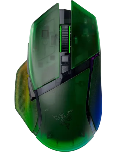Игровая мышь Razer Basilisk V3 Pro 35K - Phantom Green Ed. Mouse/ Razer Mouse Basilisk V3 Pro 35K - Phantom Green Ed.  ws
