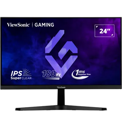Монитор ViewSonic VX24G1-HD, 23.8", IPS, 1920×1080, 180Гц, 1мс