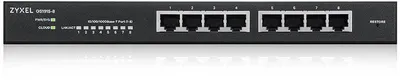 Коммутатор Zyxel GS1915-8-EU0101F, L2, 8×1GbE, управляемый, бесшумный