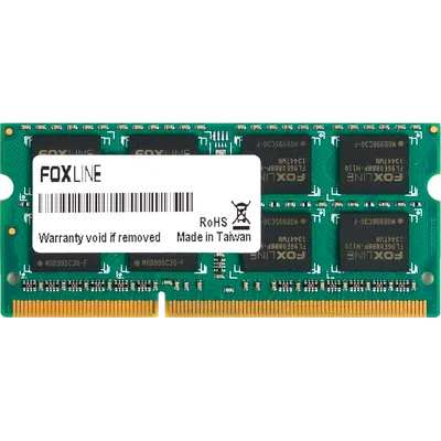 Оперативная память для сервера 16Gb (1x16Gb) PC4-25600 3200MHz DDR4 SO-DIMM ECC CL22 Foxline FL3200D4ES22-16G