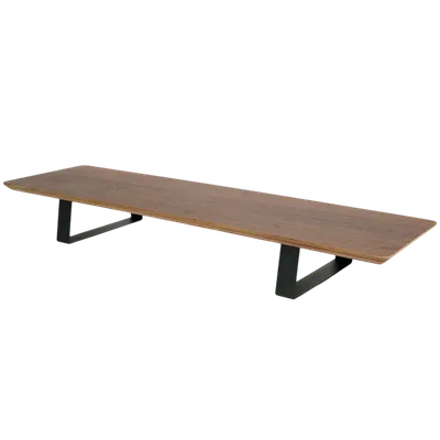 Подставка GEEK NOOK 202404201, под монитор, 85×9×23 см, орех