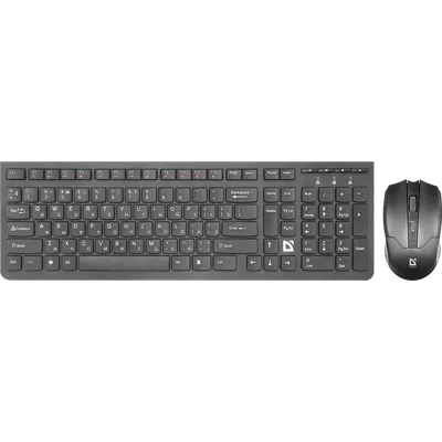 45775 - Набор беспроводный Defender Columbia C-775 (черный), USB 2.4ГГц, Радиус действия - 10 м. Режим энергосбережения при бездействии. Ультратонкий дизайн. Разделенные клавиши высотой всего 2 мм. 4 клавиши управления мультимедиа. Управление мультимедийными программами Увеличенная площадь...
