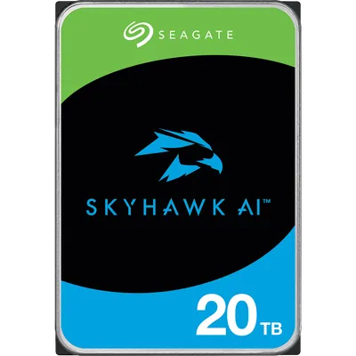 Жесткий диск Seagate 3.5" 20TB SkyHawk AI Surveillance ST20000VE003 SATA 6Gb/s, 7200rpm, 512MB, MTBF 2.5M
