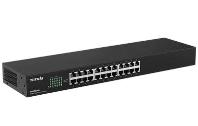 Коммутатор Tenda TEG1024G, 24×1GbE, неуправляемый, 1U