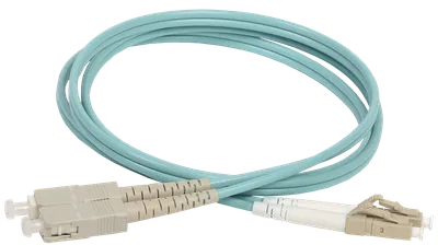 Оптический (патч-корд), MM, 50/125 (OM3), LC/UPC-SC/UPC,(Duplex),2м