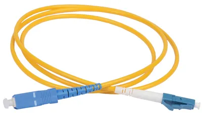 Патч-корд оптический ITK FPC09-LCU-SCU-C1L-3M, SM, LC/SC, 3 м