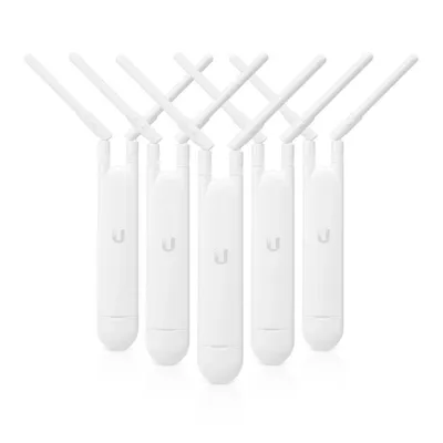 Точка доступа Ubiquiti UAP-AC-M-5, AC1200, 2-диапазонный, комплект 5 шт