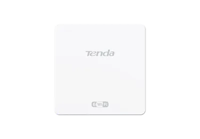 Настенная гигабитная точка доступа AX3000/ Tenda W15-Pro Настенная гигабитная точка доступа AX3000, 2,4/5 ГГц, до 2976 Мбит/с, PoE, 1x1 Гбит/с+1x1 Гбит/с(PoE), цвет белый