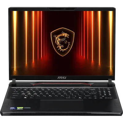 Ноутбук MSI Raider 16 HX AI A2XWHG - 16", 2560x1600 (WQXGA), Intel Core 7 255HX 2400MHz, DDR5 32 ГБ, SSD 1 ТБ, nVidia GeForce RTX 5070 Ti Mobile 12GB, Bluetooth, Wi-Fi, 4cell, чёрный, FreeDOS, 9S7-15M361-814