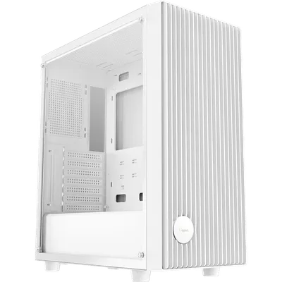 Корпус для ПК Ocypus - Gamma C70 WH, mITX, mATX, ATX, 2х2.5", 2х3.5", 2xUSB2.0, 1xUSB3.0, Midi Tower, без БП, цвет белый, Gamma-C70-WHG000XX-GL