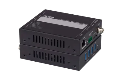 4-портовый удлинитель USB 3.2 Gen 1 по кабелю Cat 6A (до 100 метров)/ 4-port USB 3.2 Gen 1 Cat 6A Extender(100m)