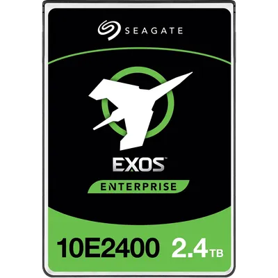 Жесткий диск Seagate Exos 10E2400 HDD 2,5" SAS 2,4Tb, SAS 12Гбит/с, 10000 rpm, 256Mb buffer, 512e/4K, Cache eMLC 16Gb, 15mm, ST2400MM0129, 1 year