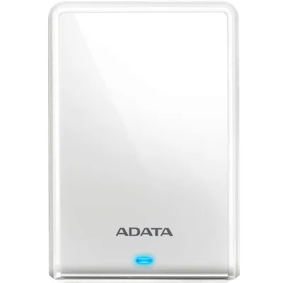 Жесткий диск внешний ADATA HV620 Slim AHV620S-2TU31-CWH 2ТВ 2.5" USB 3.1, 5400rpm, 11.5mm, White, RTL (463081)