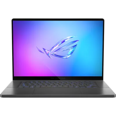 Ноутбук игровой ASUS ROG Zephyrus G16 GU605CM-QR111, 16", 2025, OLED, Intel Core Ultra 7 255H 2ГГц, 16-ядерный, 32ГБ LPDDR5x, 1ТБ SSD, NVIDIA GeForce RTX 5060 для ноутбуков - 8 ГБ, без операционной системы, серый [90nr0m21-m005a0]