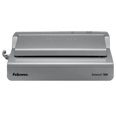 Fellowes® Переплетчик GALAXY-E на пластиковую пружину, сшивает до 500 лст., перфорирует 25 лст., Satelite System™