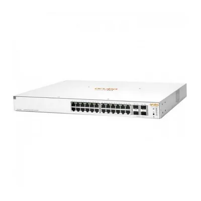 Коммутатор Управляемый HPE - 1930 24G PoE Class4 4SFP/SFP+ 370W, Layer 2 Plus, 24-PoE, 24-1GbE, 4-SFP+, ROM-256MB, RAM-512MB, SNMP, Web, в стойку, JL684B