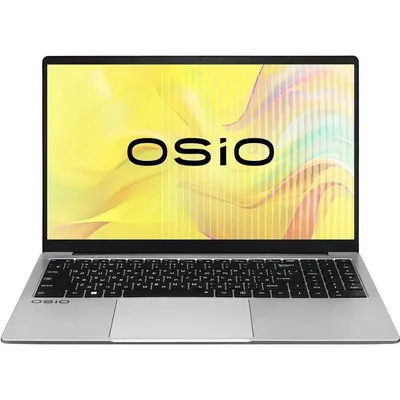 Ноутбук Osio FocusLine F150i-016 - 15.6", 1920x1080 (Full HD), Intel Core i3 1215U 1300MHz, DDR4 8 ГБ, SSD 512 ГБ, Intel UHD Graphics, Bluetooth, Wi-Fi, 6 000mAh, серый, Windows 11 Home 64, F150I-016