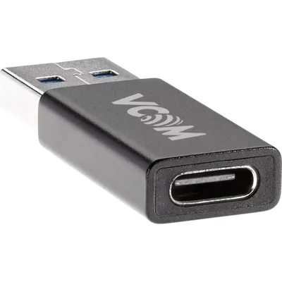 Переходник (адаптер) TypeC-USB, черный, VCOM CA436M