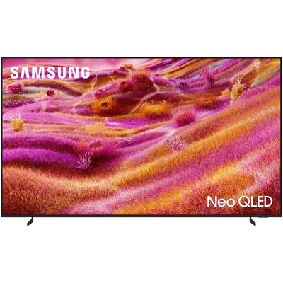 Телевизор ЖК 115'' Samsung/ 115", NeoQLED, Ultra HD, Tizen Smart TV, 120 Hz (Up to 144Hz), HDR10+, Wi-Fi, Voice, DVB-T2/C/S2, Bluetooth, CI+(1.4), FreeSync Premium PRO, 4.2.2Ch 60W, OTS+, 4HDMI, 2USB, Titan Black, 2025