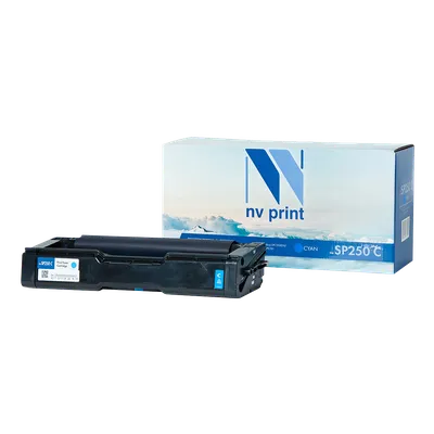 Картридж лазерный NV-Print NV-SP250C, для Ricoh Aficio SPC250DN/SPC260/SPC261, голубой, 1600 стр.