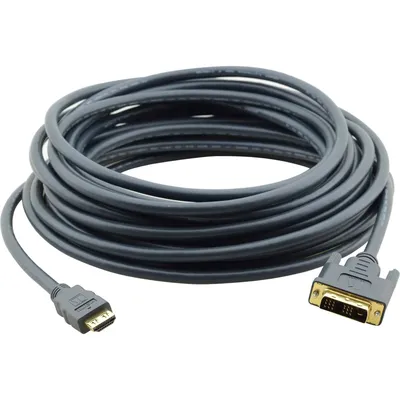 Кабель-переходник Kramer C-HM/DM-25, HDMI-DVI, 7.6 м, чёрный